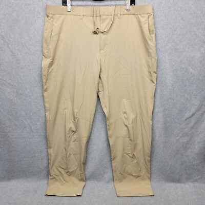 NEW Mens XXL (41×29.5) Fabletics Pants - 'The Only Pant' Stretch Workout Comfort