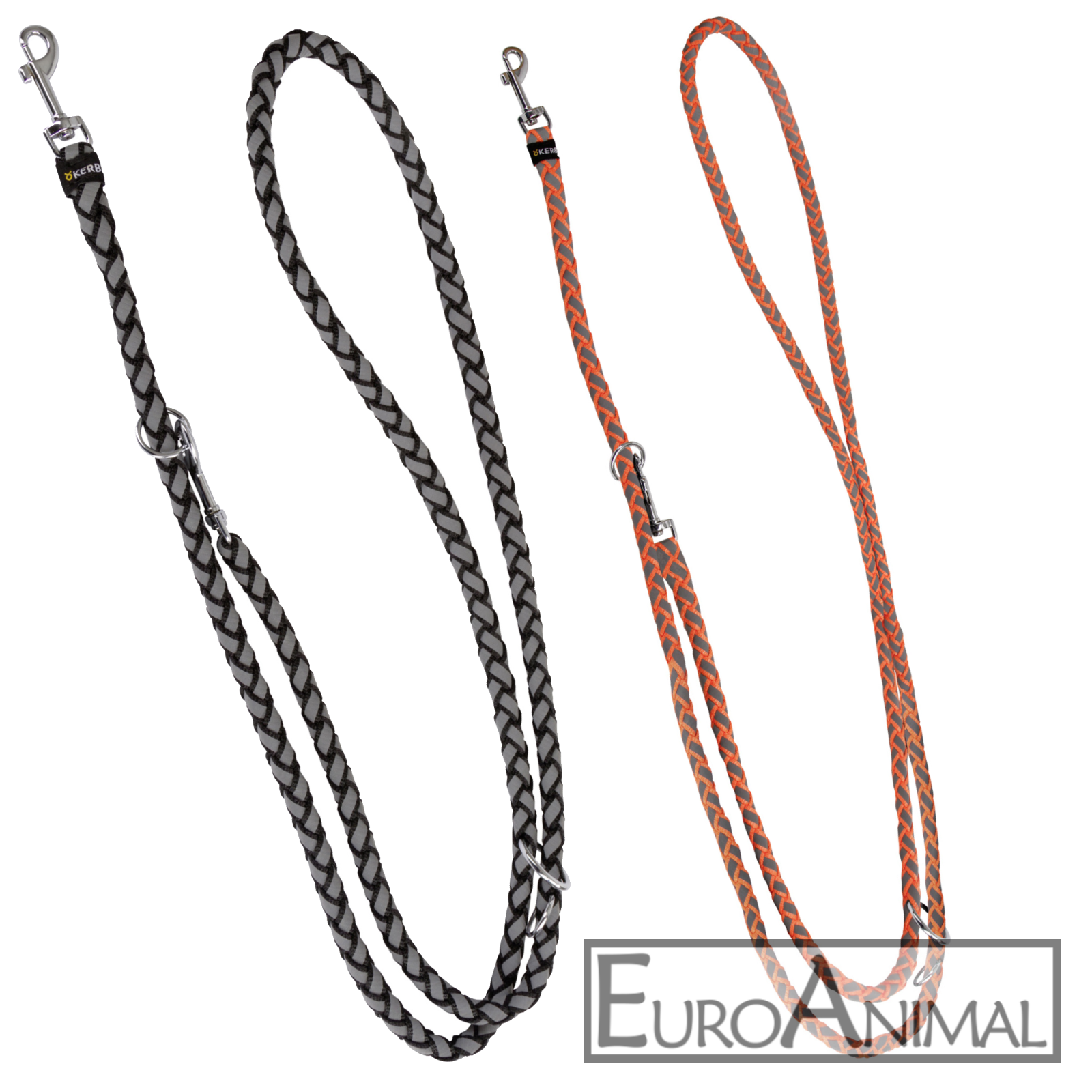  Führleine Maxi Safe 200cm Hundeleine Rundleine reflektierend 3fach verstellbar