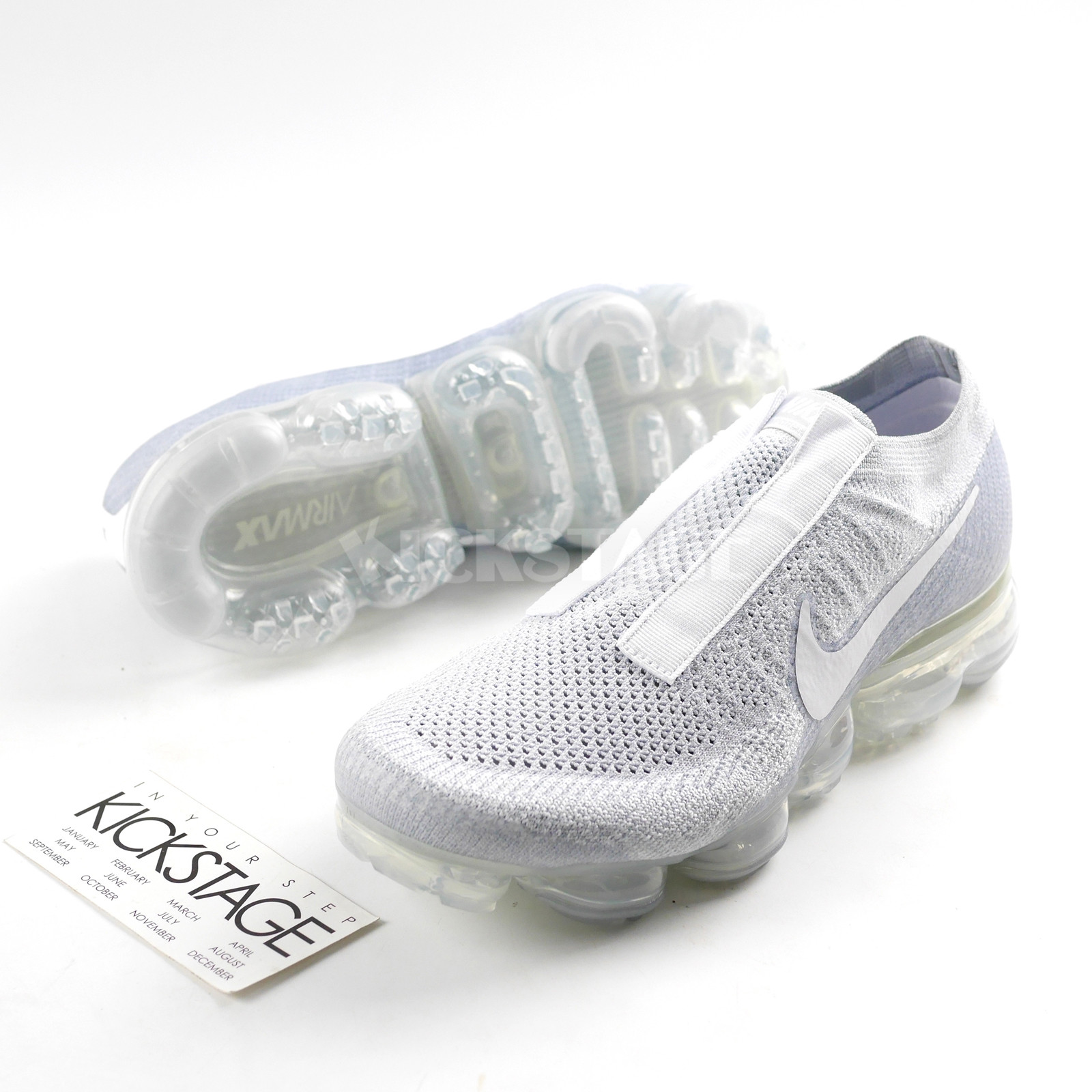 vapormax laceless white