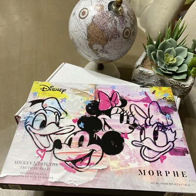 Morphe Disney Mickey & Friends Truth Be Bold Eye Shadow Palette New In Box