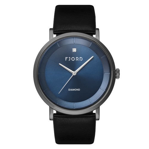 Мужские кварцевые часы Fjord FJ-3045-05 Jensen 42mm