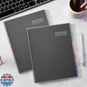 2026 Monthly Planner - Monthly Calendar 2026, 8'' x 10'', PP Cover, Colorful 12 Months Tabs, JAN 2026-DEC 2026, 2025 Planner with 2-Sides Pockets - Black