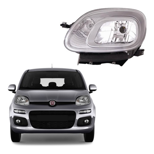 FARO PROIETTORE FANALE ORIGINALE MARELLI DX H4 FIAT PANDA 08/03>09/09