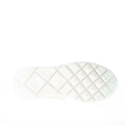 Pre-owned Valentino Garavani Valentino Men Shoes Black Stretch Fabric And Leather Sound High Sneaker Py0s0a57