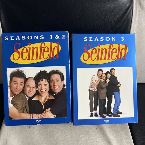 Seinfeld Season 1, 2 and 3 DVD - 8-Disc Set 40 Episodes