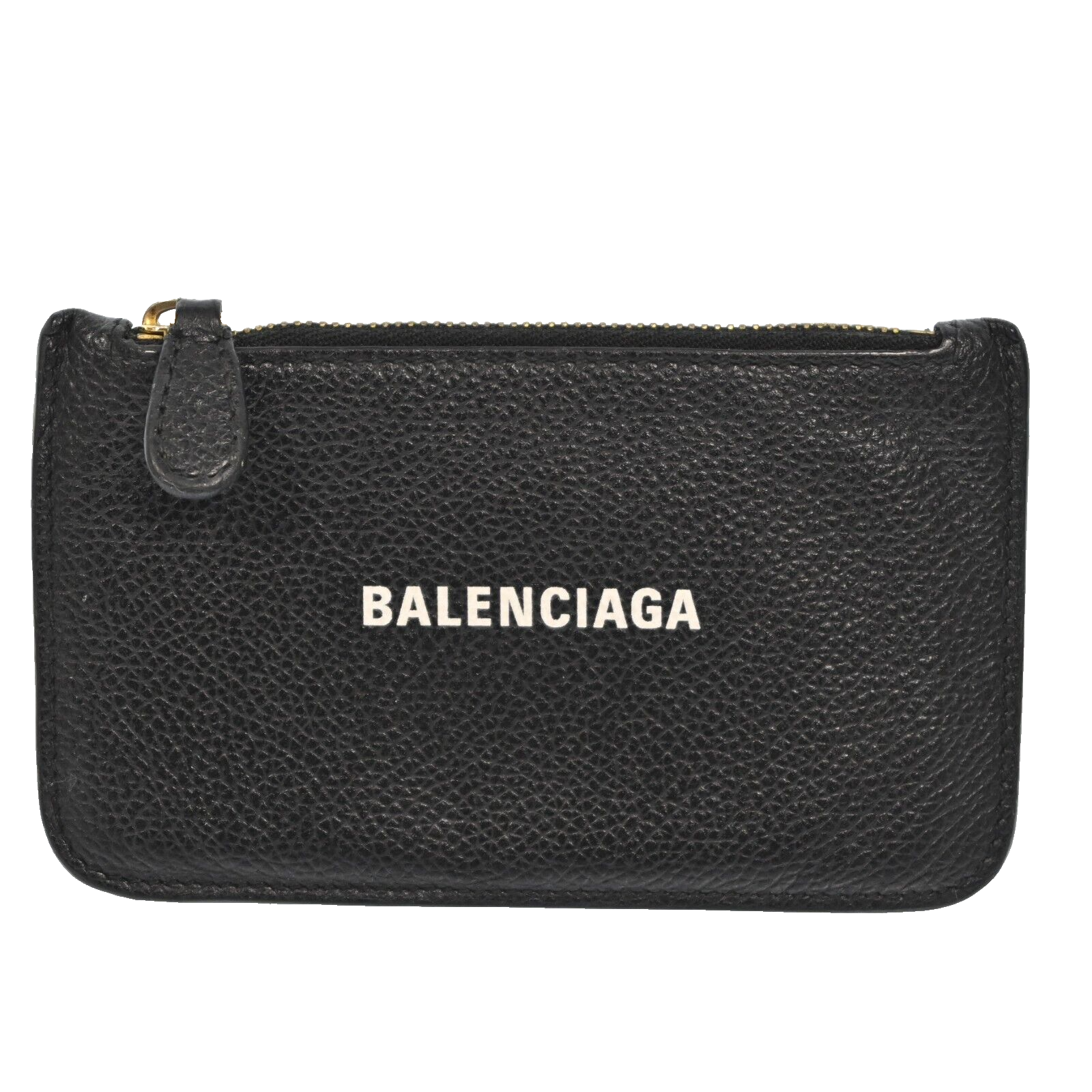 BALENCIAGA Every day Coin Case Black Leather P3316G611 | eBay