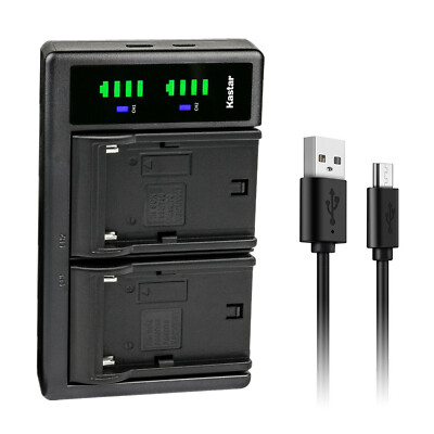 Kastar Battery LTD2 USB Charger for Topcon ES/OS/SRX Hiper V RTK GPS SRX GRX