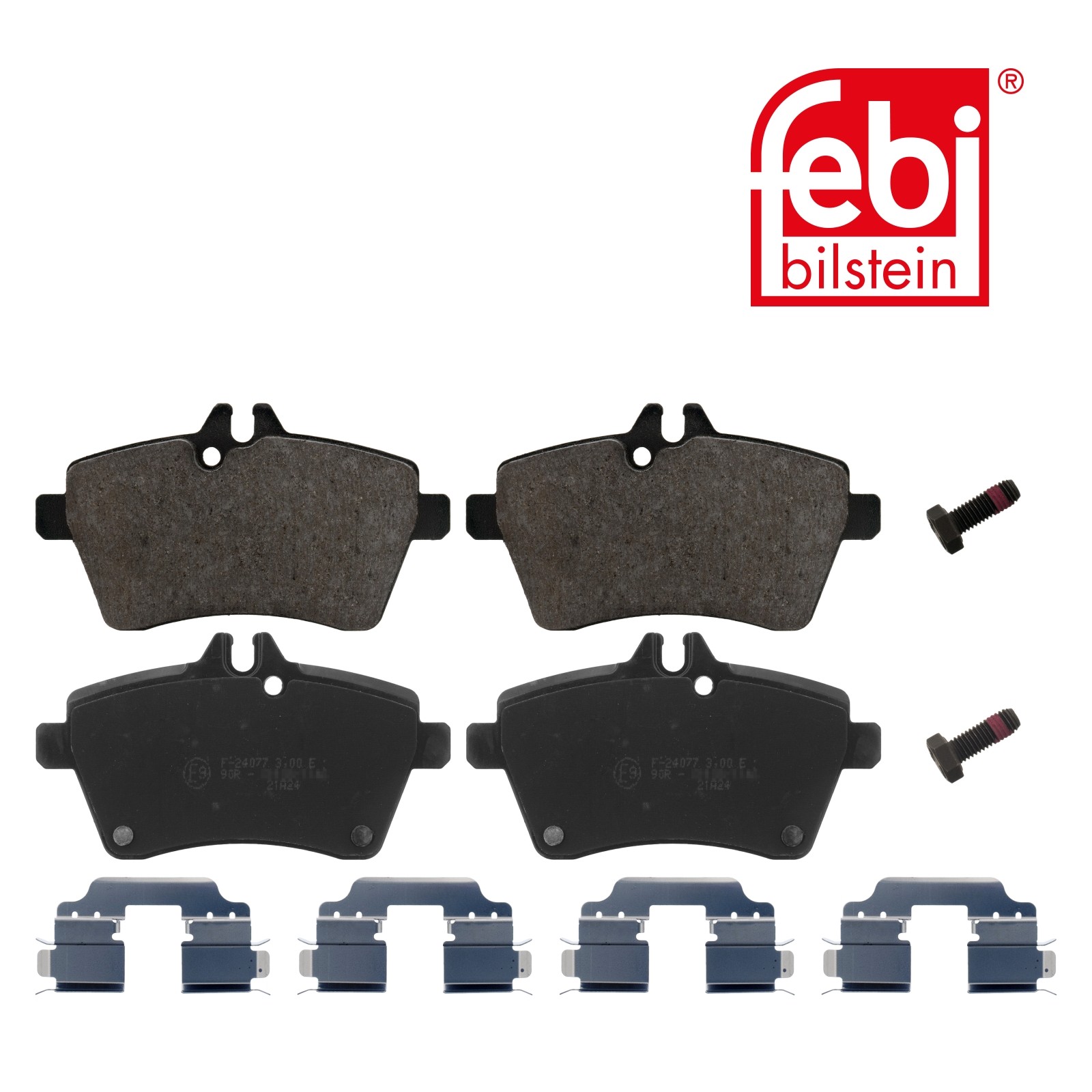 Febi Bilstein Bremsbelagsatz 16840 - Für Citroën Jumper, Fiat Ducato, Peugeot Boxer