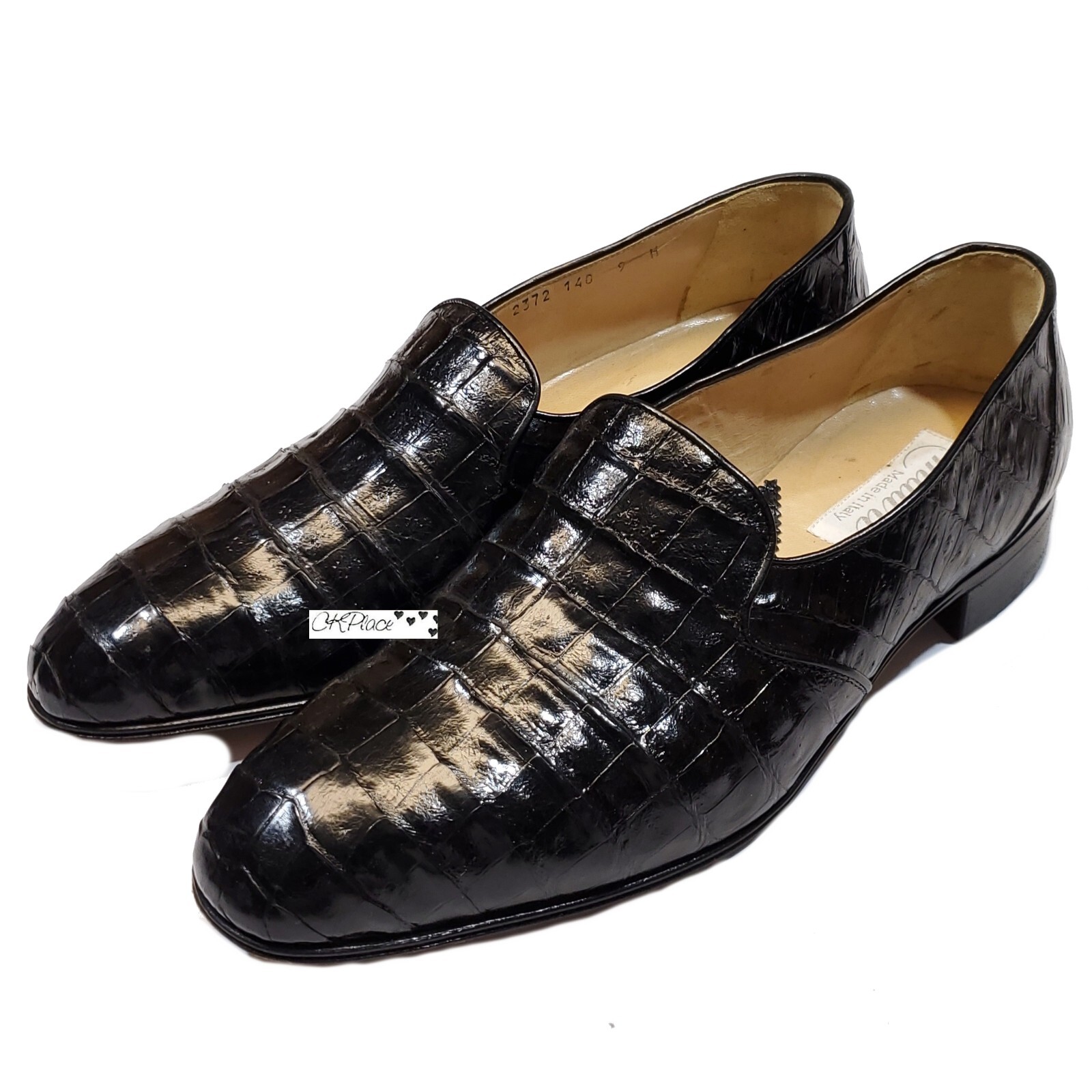 ボクシング MAURI ITALIAN SHOES 12-45 size LEATHER Millennium Mauri Men's Leather Shoes. 12 M.Made In Italy