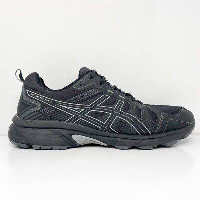

Мужские кроссовки Asics Gel Venture 7 1011A560 черные кроссовки размер 11,5, Черный, Gel Venture 7