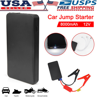 20000mAh Portable Car Jump Starter Booster Jumper Box Power Bank Battery Charger