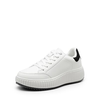 US Women Fashion Platform Chunky Sneakers Comfortable Casual Shoes Skate Shoes