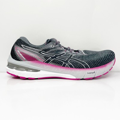 Asics Womens GT 2000 10 1012B045 Черные кроссовки для бега Размер 10.5