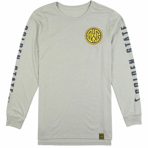 [AQ8522-100] Женская футболка Nike NBA Golden State Warriors Dri-Fit с длинным рукавом