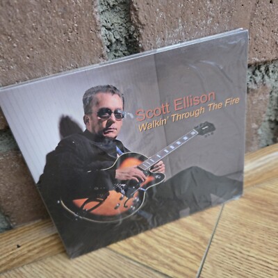 VERY RARE SEALED: Scott Ellison : Walkin Through The Fire (CD JSE 2012) BLUES