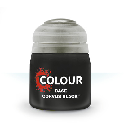 Corvus Black Base Citadel Paint 40K Warhammer Age Sigmar