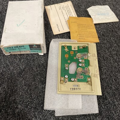 (3) WR White Rosgers thermostat Sub Base, S23-2
