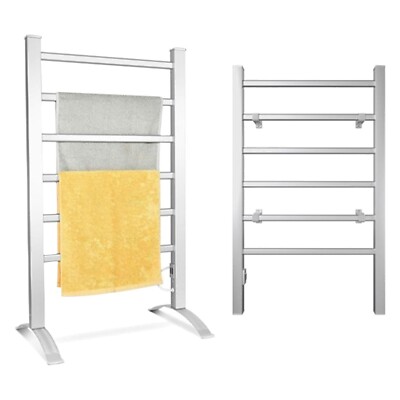 Bonplus Radiador Toallero Eléctrico, Bajo Consumo, Dimensiones 82,5x50x34,5cm