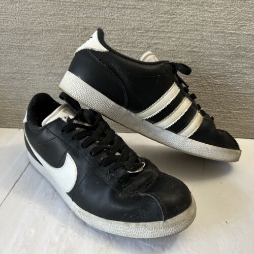 CUSTOMIZED Nike Cortez X Adidas Gezelle Black Men's 9 Shoes CUSTOMIZED Nike Cortez X Adidas Gezelle Black Men's 9 Shoes