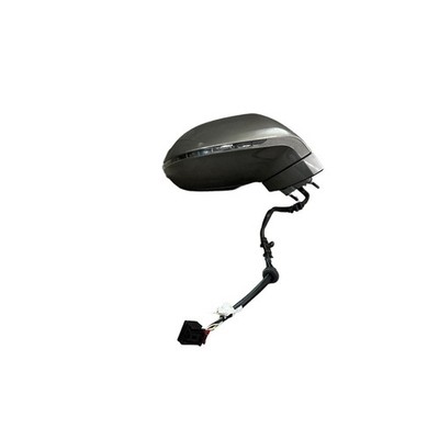 2012-2015 Audi A7 Right Passenger Mirror Brown LY1P Memory Manual Fold OEM