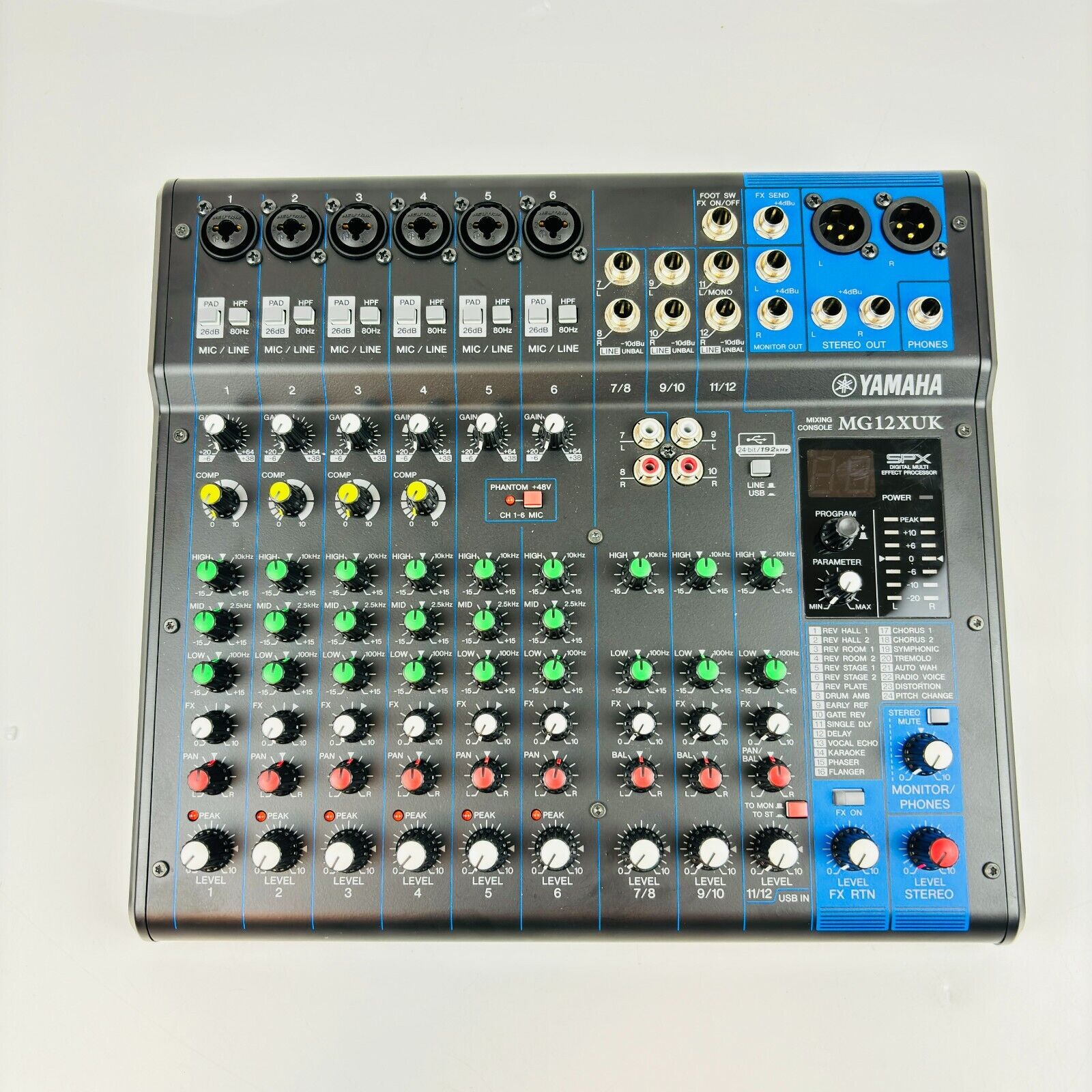Yamaha YAMAHA MG12XUK Mixing Console MG12XUK Japan Used | eBay Yamaha YAMAHA MG12XUK Mixing Console MG12XUK Japan Used | eBay