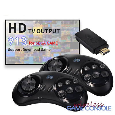 16-Bit Game Console HD Wireless Mini Game Y2 SG TV Game Console for MD Sega Game