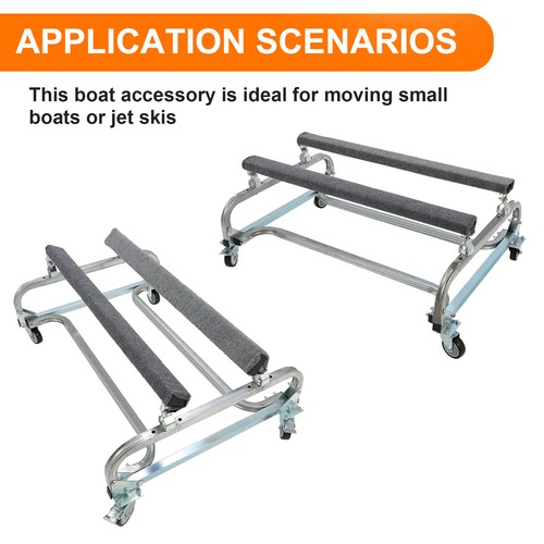 Watercraft PWC Dolly Boat Jet Ski Stand Storage Cart w/ 1000lbs Trailer 48"x34"