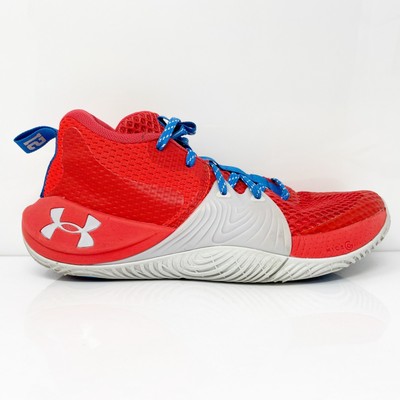 

Under Armour Boys Embiid One 3023529-603 Красные Баскетбольные Кроссовки Кроссовки Размер 7Y, Красный, Embiid One