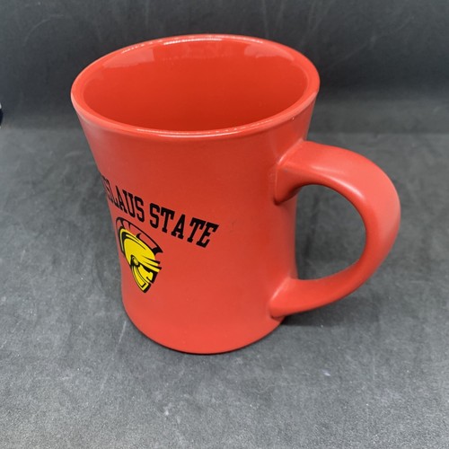RFSJ Inc. Stanislaus State Coffee Tea Cup Mug Red Yellow