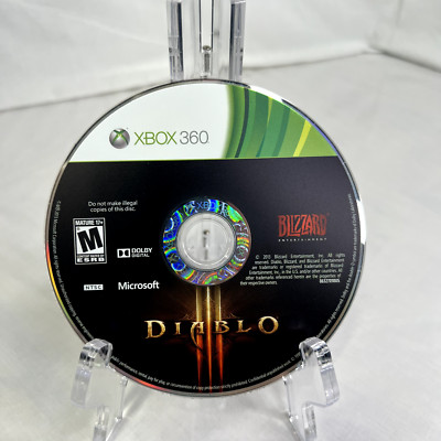 Diablo III 3 Microsoft Xbox 360 Video Game Disc Only Tested & Working