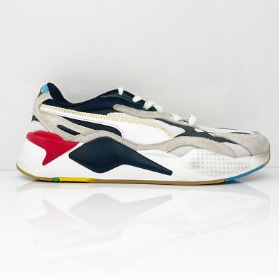 

Puma Mens RS X3 373308-01 Белая Повседневная Обувь Кроссовки Размер 9.5, Белый, RS X3