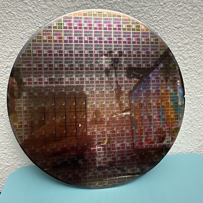 Silicon Wafer 8 Inch See Pictures White Spot. USA