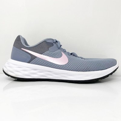 

Nike Womens Revolution 6 DC3729-400 Серые кроссовки для бега, размер 9, Серый, Revolution 6