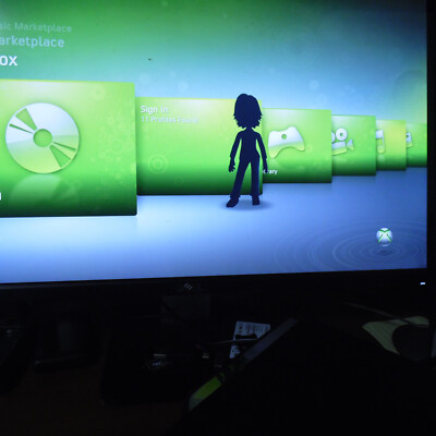 Microsoft Xbox 360 Elite 120GB Console -jasper- and power supply !