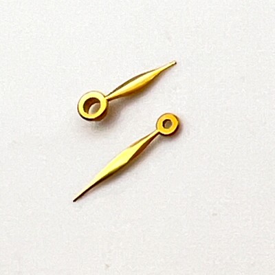 Gruen 400 Watch HANDS Watch Part Material ORIGINAL VTG NOS Gilt 9mm 6mm
