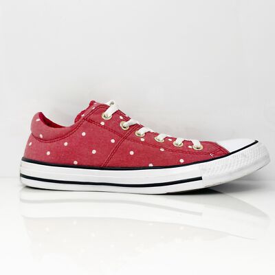 

Converse Womens CTAS Madison OX 560690C Красные повседневные кроссовки, размер 10, Красный, Chuck Taylor All Star Madison OX