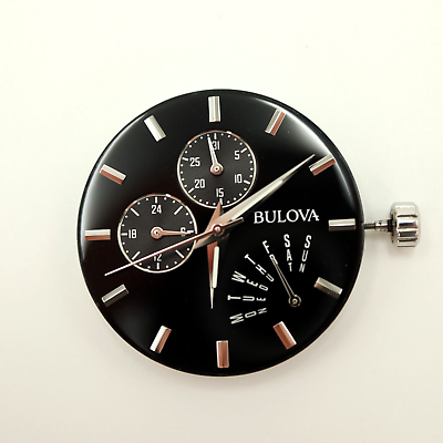 Bulova Futuro Men s Quartz Watch MOVEMENT ONLY Day Date Indicator