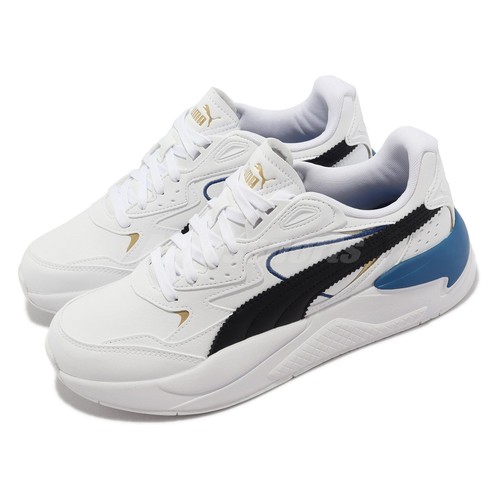 

Мужская повседневная обувь Puma X-Ray Speed FC White Black Blue Lifestyle 386459-01, Белый, X-ray Speed Fc