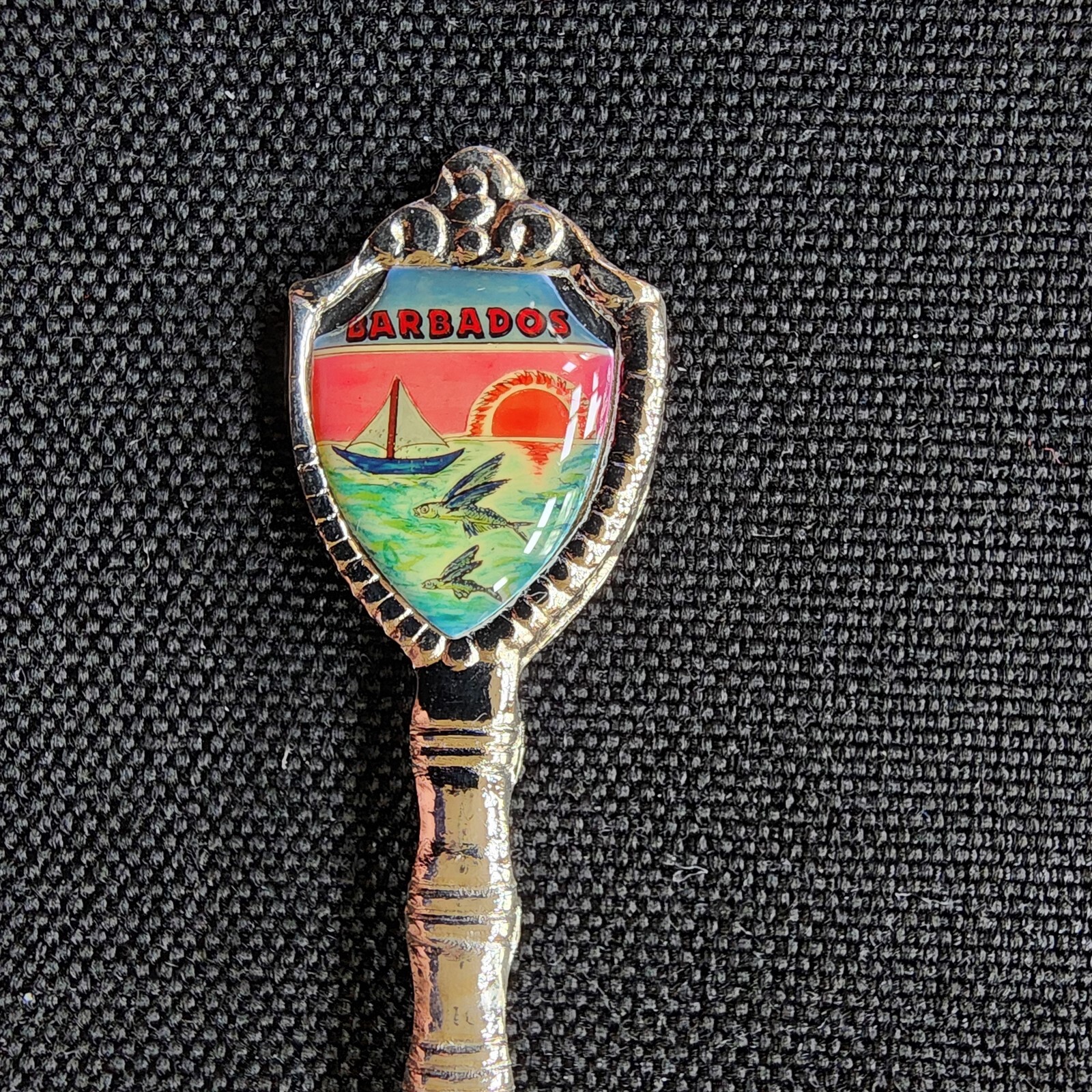Barbados Island Nation Caribbean Souvenir Heritage Travel Spoo...