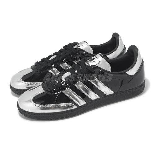 adidas Originals x Atmos Samba смокинг Черный серебристый мужской унисекс повседневный IH3364