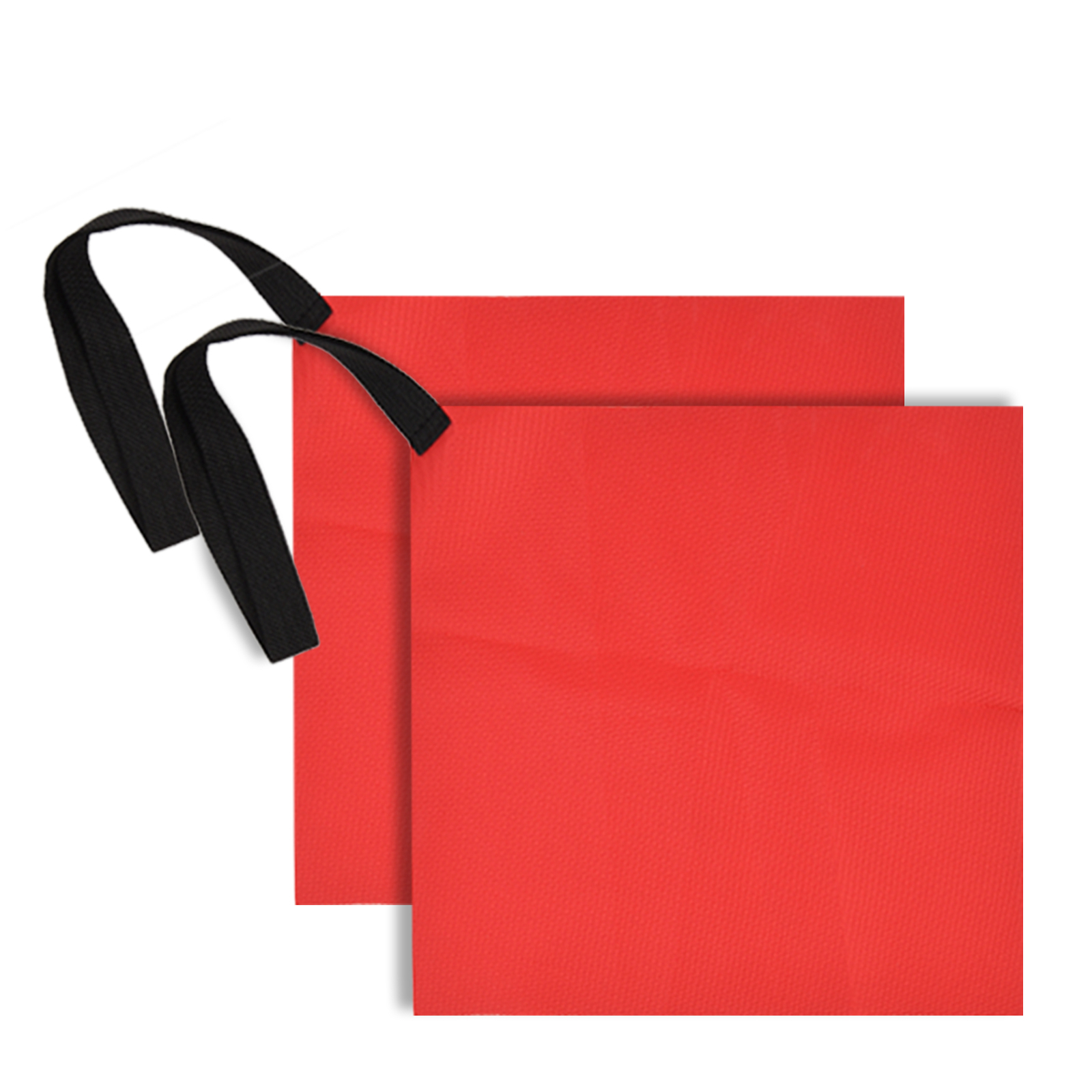 Tow Flags Red Safety Hooked Kayak Flag For Boat Canoe Trailer Safety