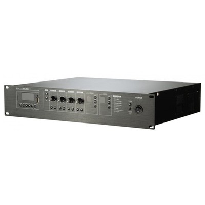 Zzipp ZZONE ZZONE2120PA Amplificatore mixer lettore usb/bt/fm da 120w a 2 zone