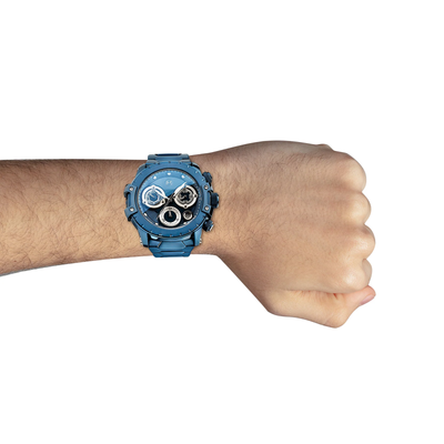 NOVE NOVE MODENA CHRONOGRAPH BLUE WATCH - BRAND