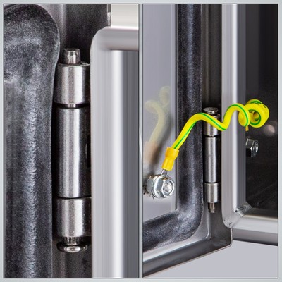 VEVOR 16x12x8" Electrical Enclosure Box Stainless Steel NEMA 4X IP65 Waterproof