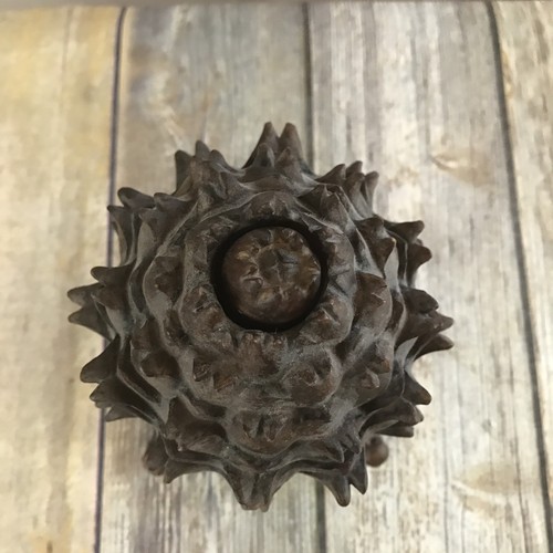 Artichoke Finial 7 1/2 Tall Bronze Finish Table Top Study Mantle Home Decor