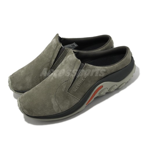 

Мужские повседневные слипоны Merrell Jungle Slide Olive Orange LifeStyle J005567, Зеленый, Jungle Slide