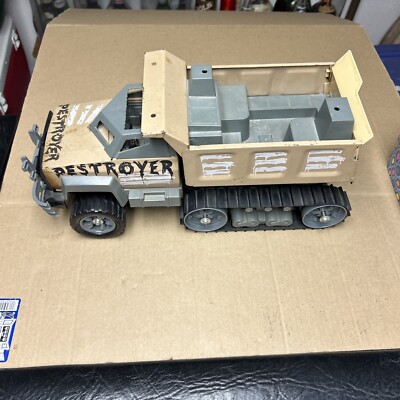 1986 Tonka Steel Monsters - Destroyer Half Track Armored Truck W/ Treads Max Max