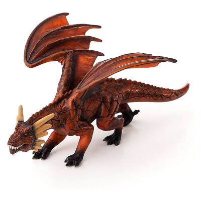 Фигурка MOJO Fire Dragon Fantasy 387253 НОВЫЕ игрушки В НАЛИЧИИ Развивающие животные