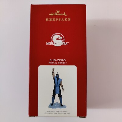2021 Hallmark Keepsake Christmas Ornament Sub-Zero Mortal Kombat NEW