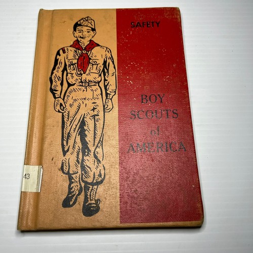 BSA 1971 Printing Merit Badge Series Hardback Safety Copyright 1971 BO-104